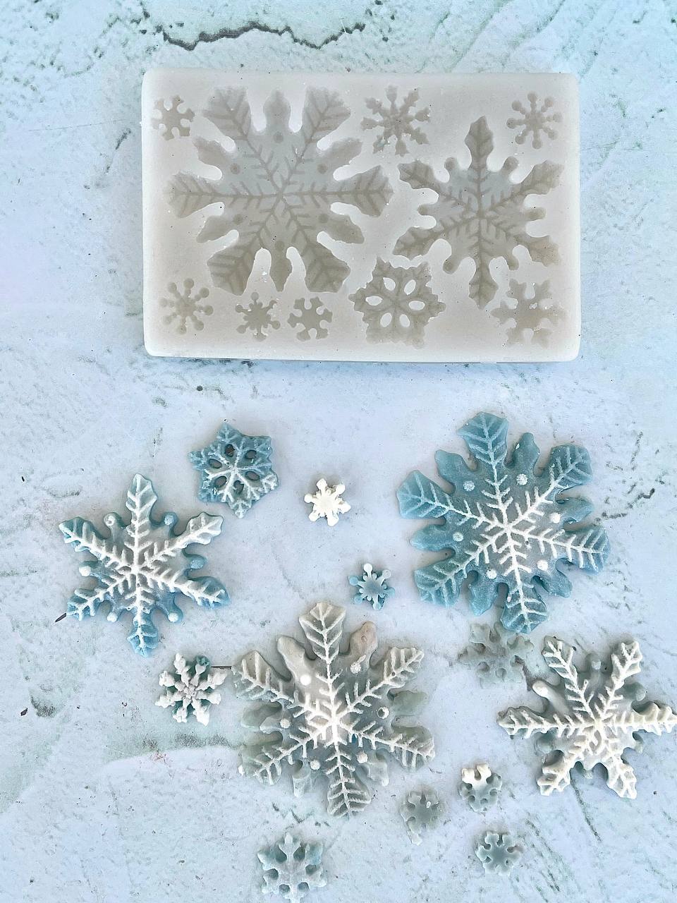 قالب سیلیکونی برف جور