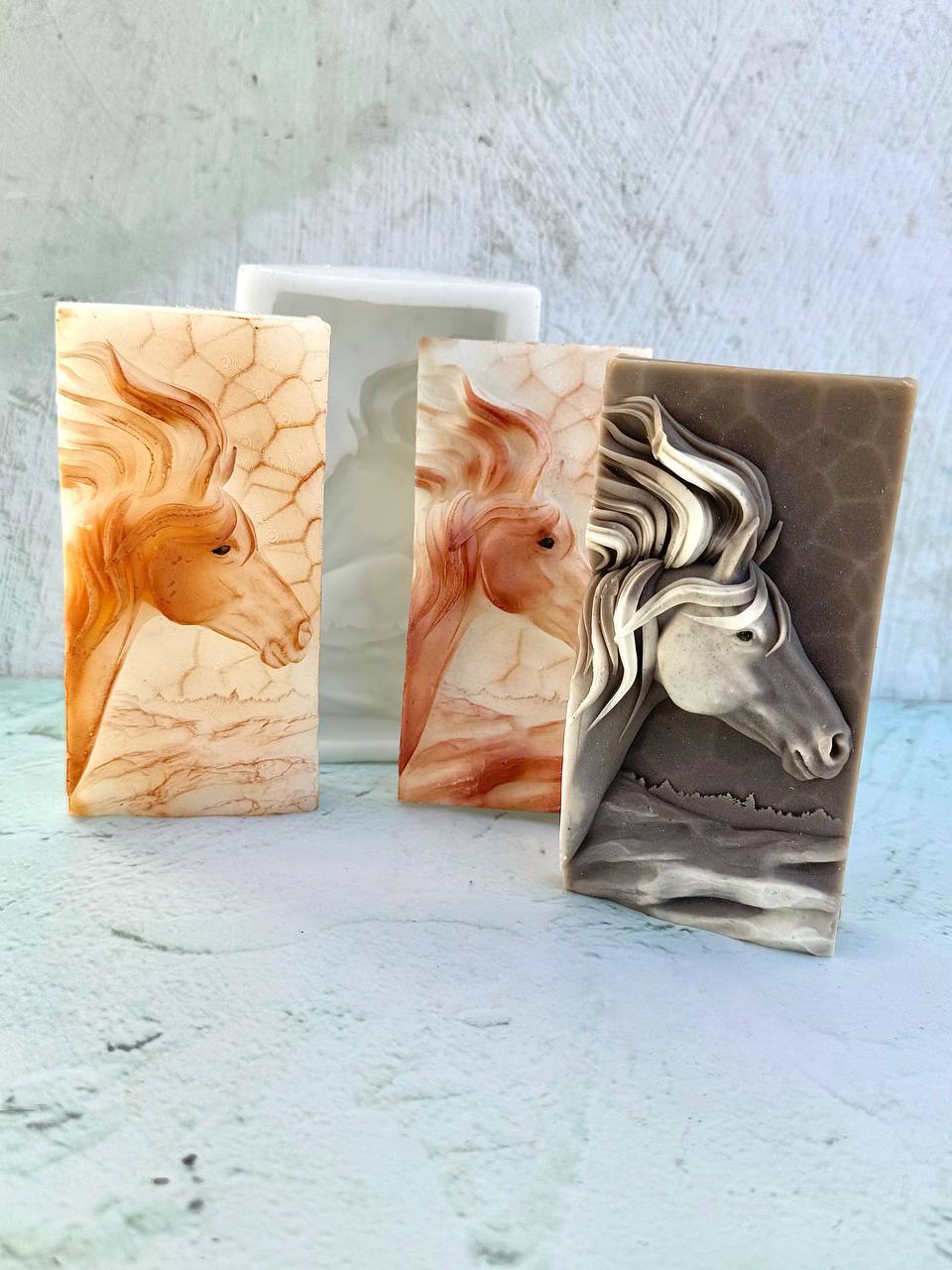 قالب سیلیکونی کتیبه اسب