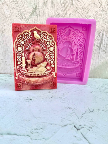 قالب سیلیکونی کتیبه بزرگ یلدا