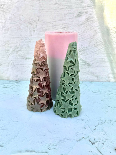 قالب سیلیکونی کاج ستاره دار