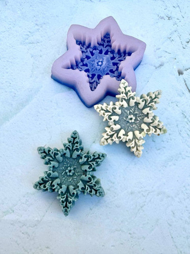 قالب سیلیکونی برف ستاره ای