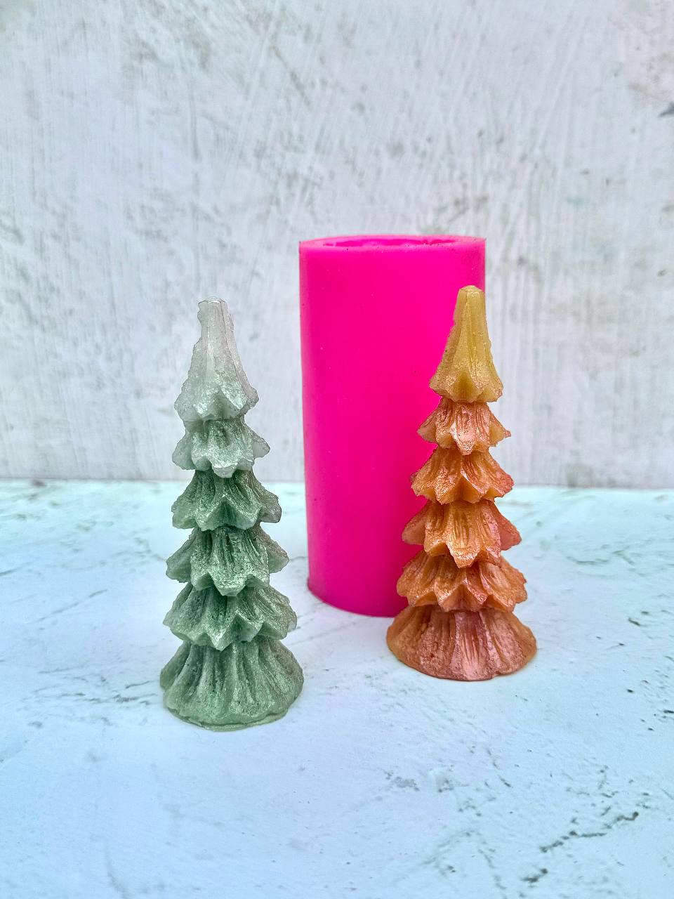 قالب سیلیکونی کاج 6طبقه