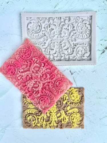 قالب سیلیکونی صفحه حاشیه ای منبت