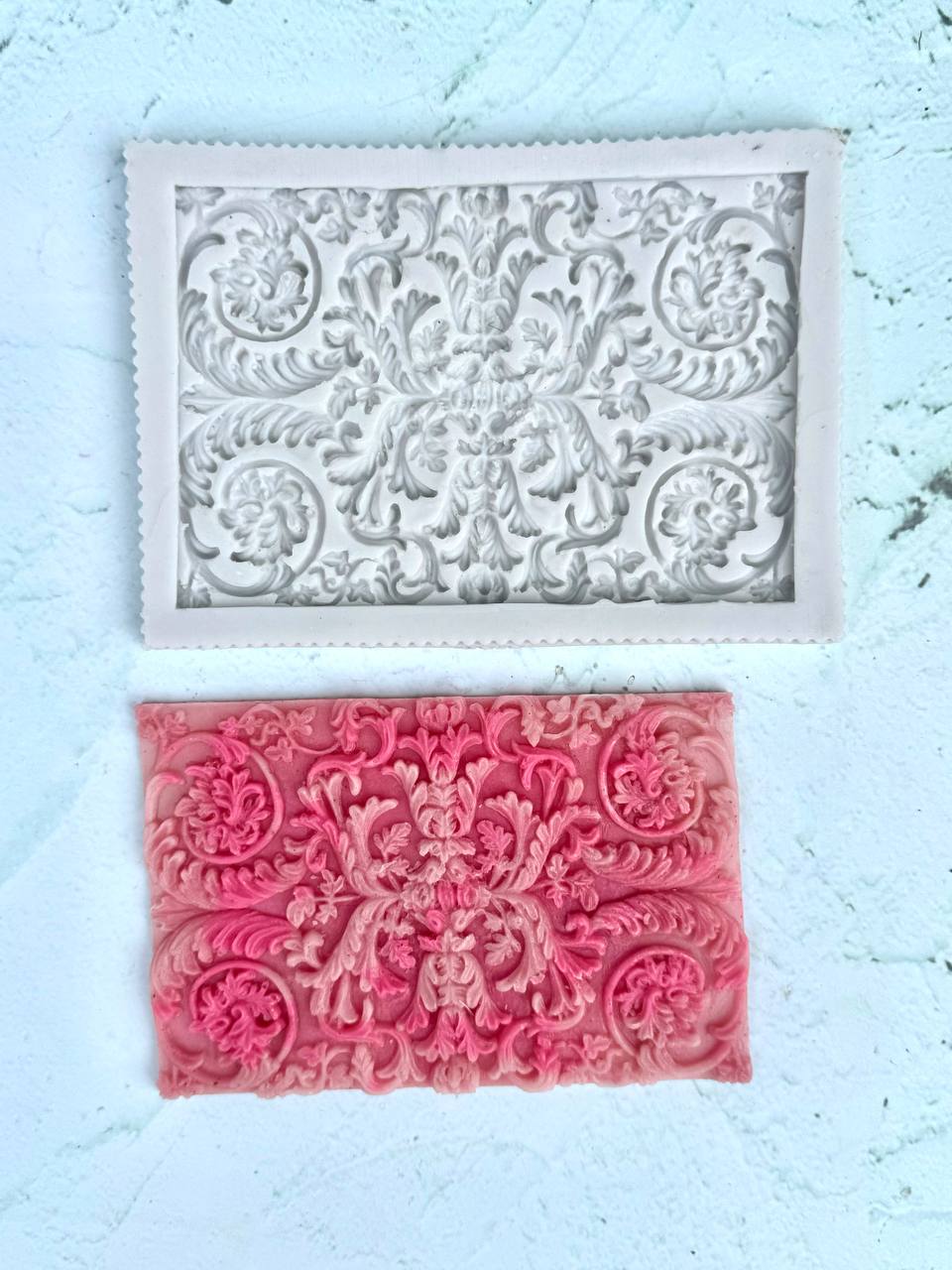 قالب سیلیکونی صفحه حاشیه ای منبت