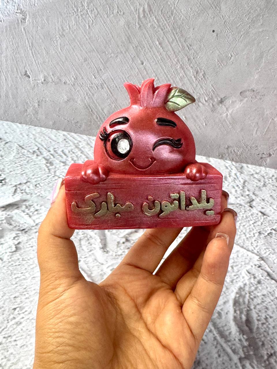 قالب سیلیکونی انار یلدایی چشمک زن