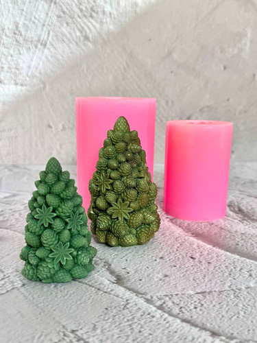 قالب سیلیکونی کاج میوه دار