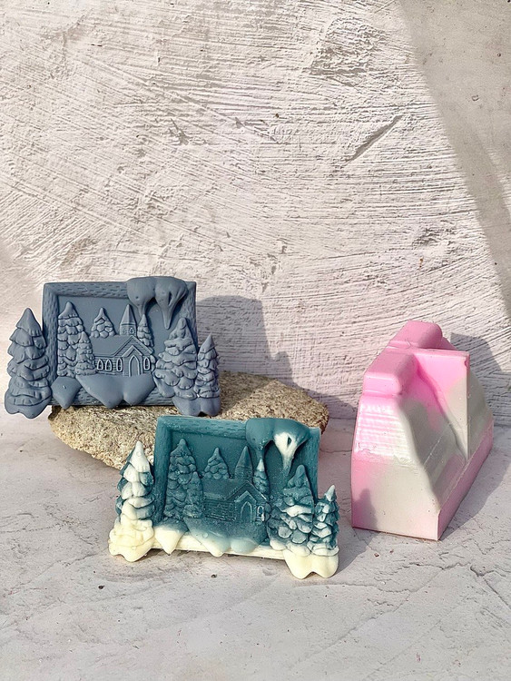 قالب سیلیکونی تابلوی زمستانی