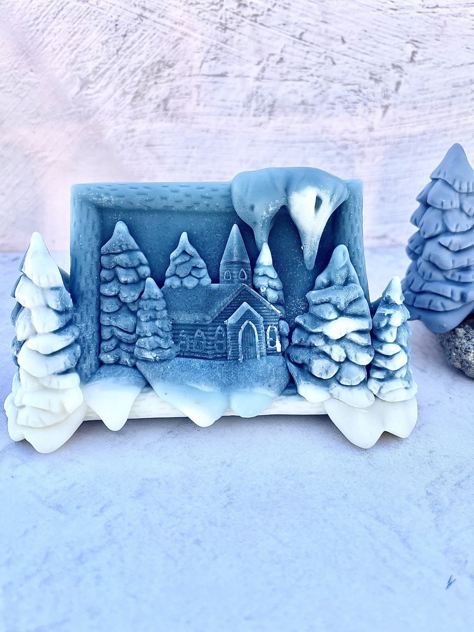 قالب سیلیکونی تابلوی زمستانی