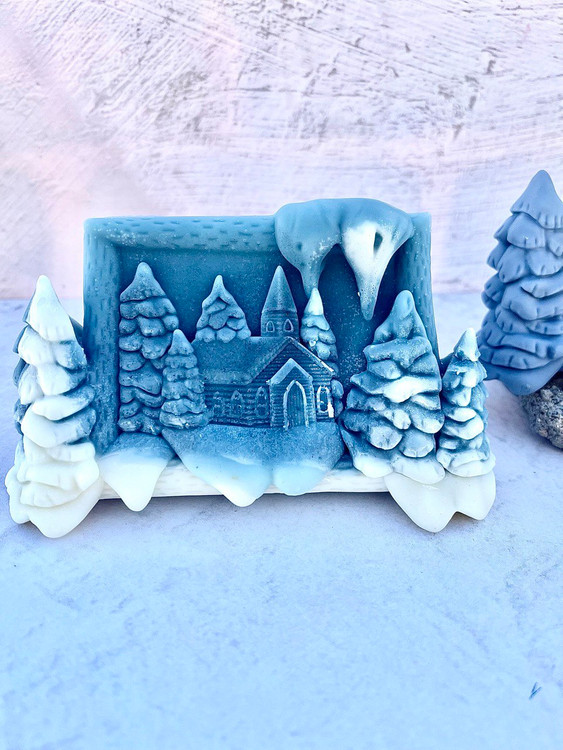 قالب سیلیکونی تابلوی زمستانی