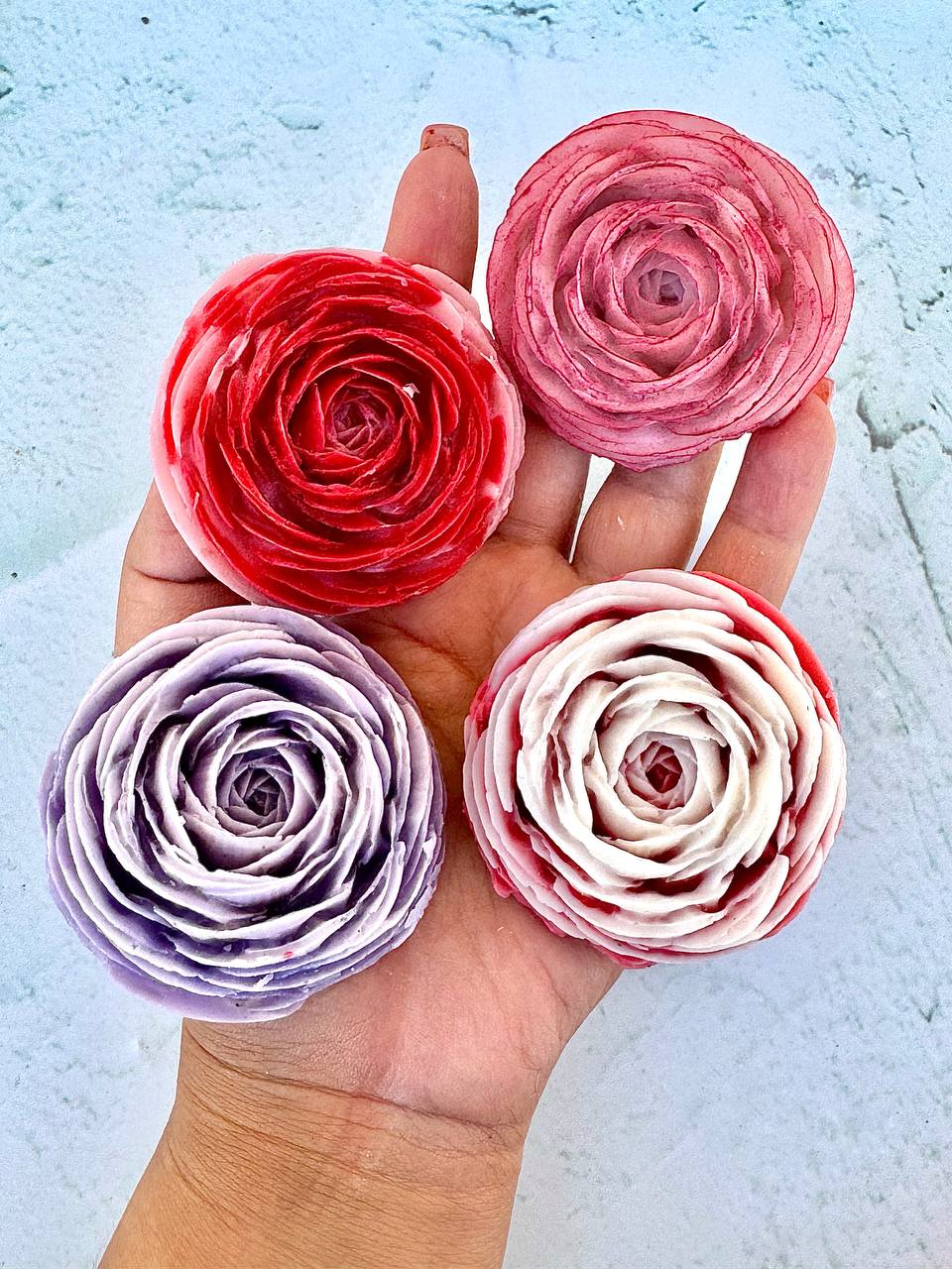 قالب سیلیکونی رز رافل سه بعدی