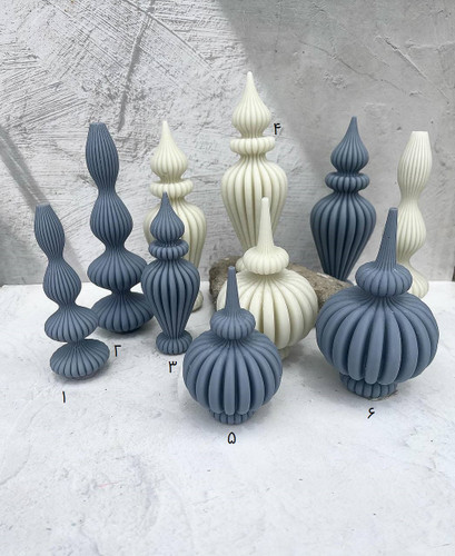 قالب سیلیکونی ست خمره ای