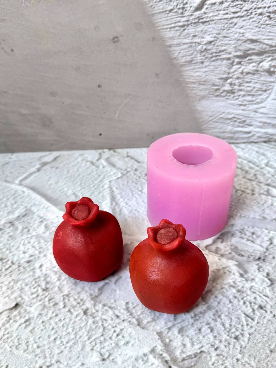 قالب سیلیکونی انار سه بعدی ساده