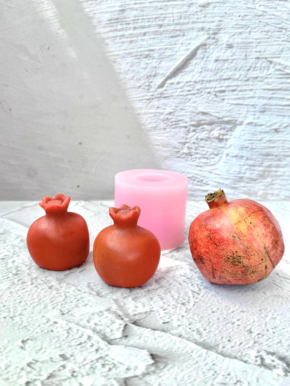 قالب سیلیکونی انار سه بعدی ساده