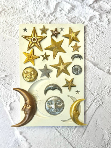 قالب سلیکونی ماه و ستاره جور