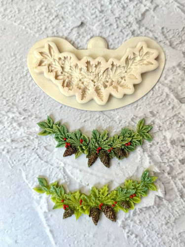 قالب سیلیکونی ریسه کریسمس