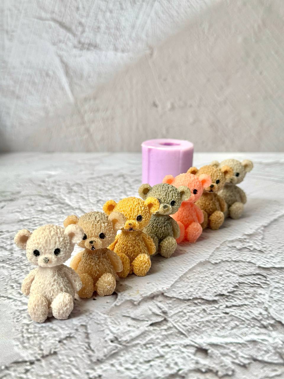 قالب سیلیکونی تدی نشسته کوچک