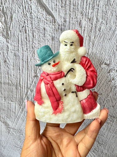 قالب سیلیکونی آدم برفی و بابانوئل