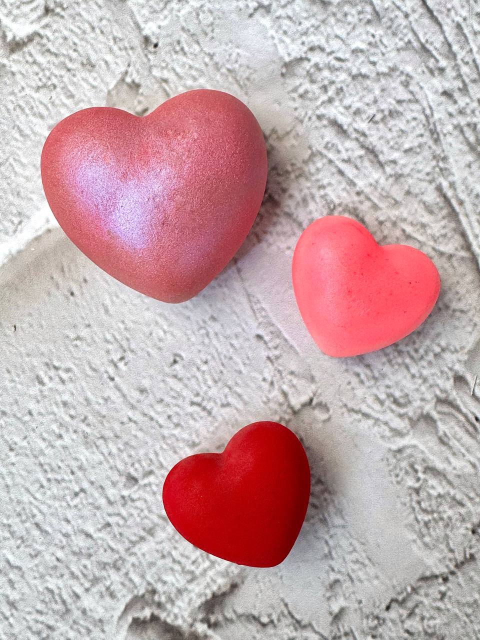 قلب سیلیکونی قلب سه بعدی تپل