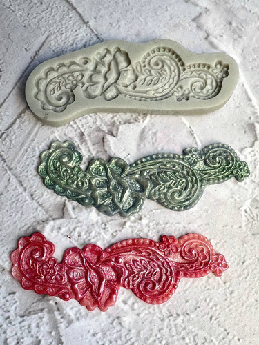 قلب سیلیکونی حاشیه گیپوری رزماری