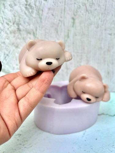 قالب سیلیکونی خرس خسته