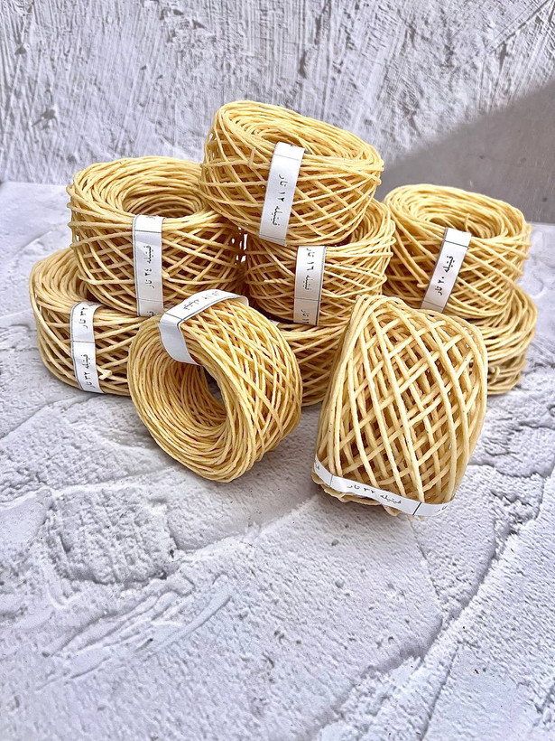 فیتیله موم عسل خورده 25 متری مناسی شمع سازی